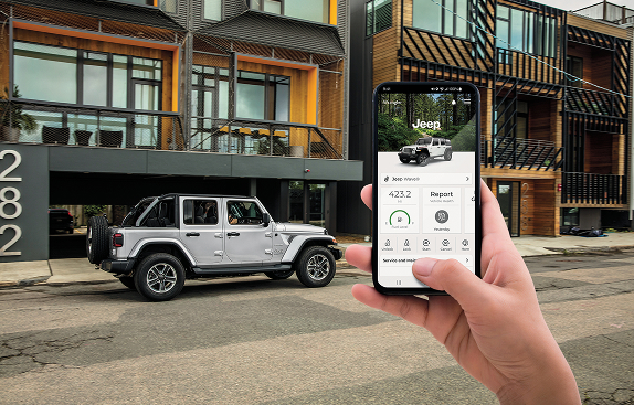 App mobile Jeep® per richiedere assistenza stradale